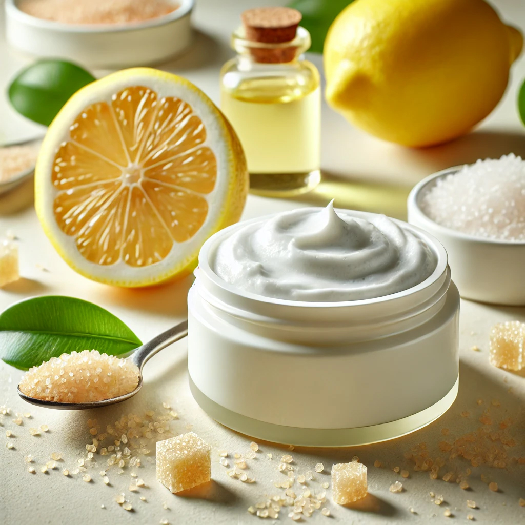 Exfoliante hidratante de Limón para cara