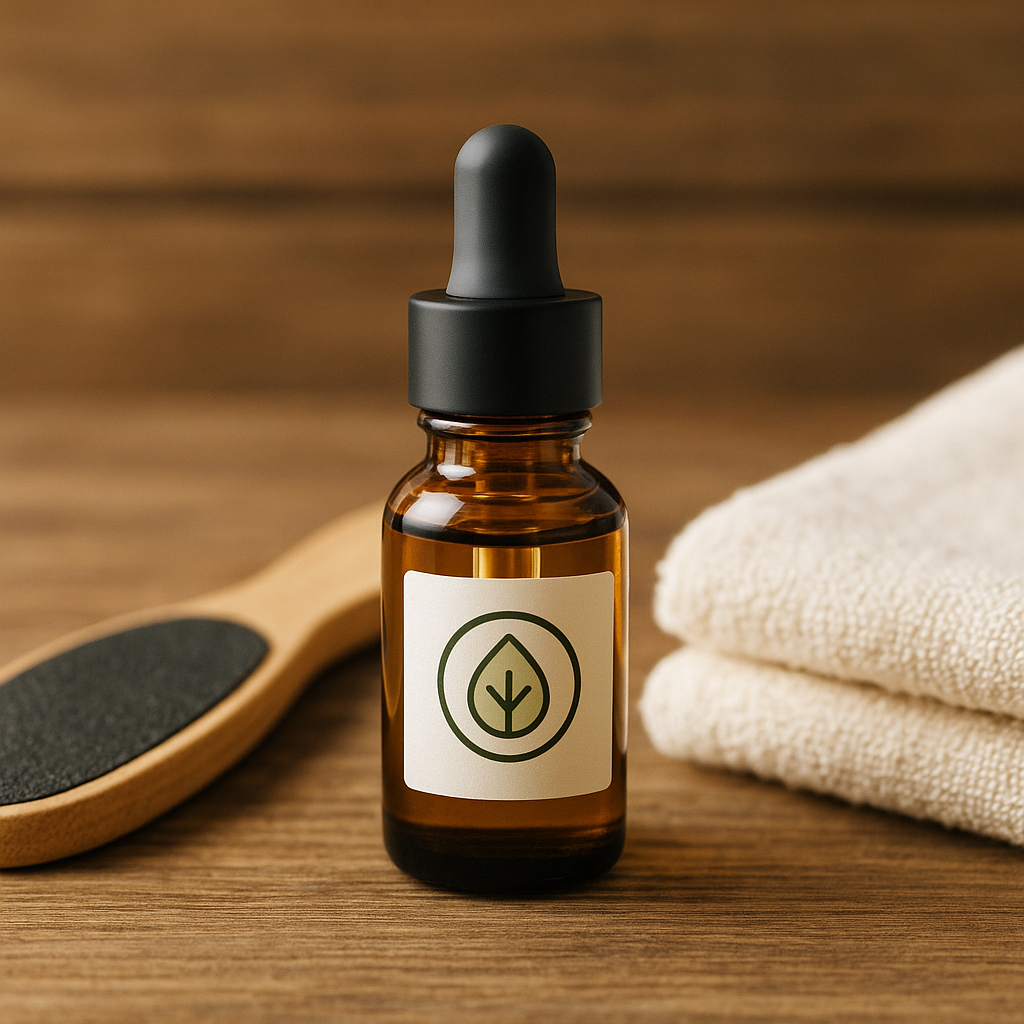 Clavo en el pie (Helanoma)