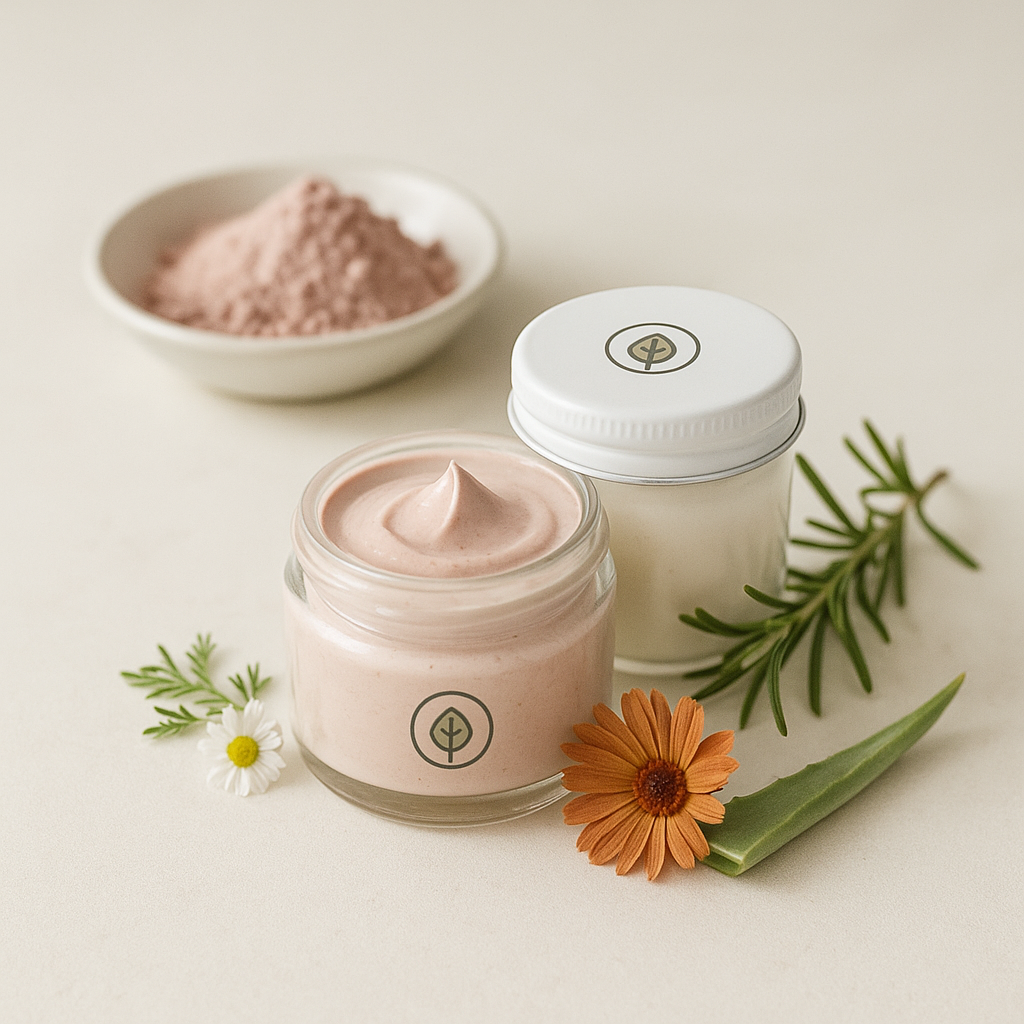 Mascarilla facial calmante y antiinflamatoria