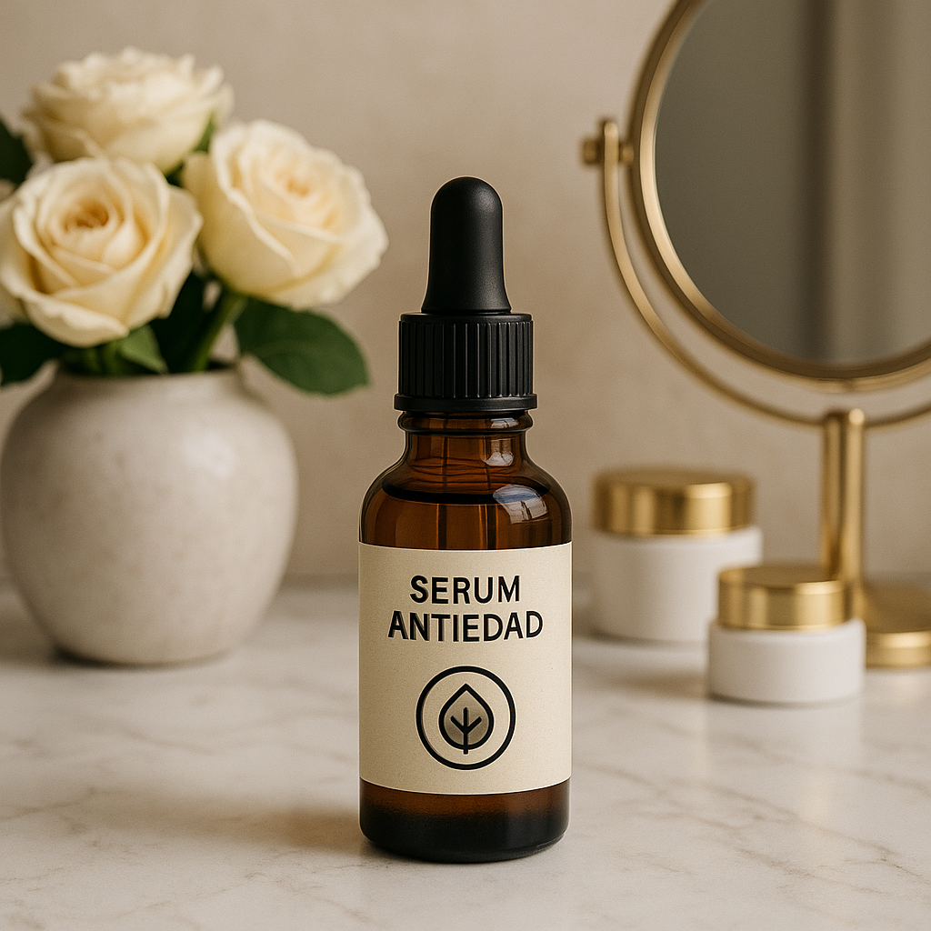 Sérum facial antiedad y regenerador
