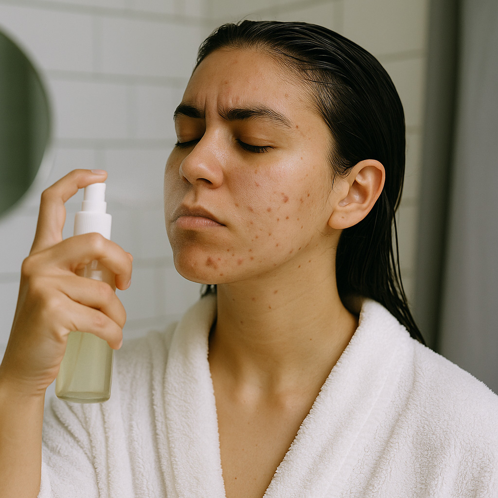 Tónico facial para piel grasa